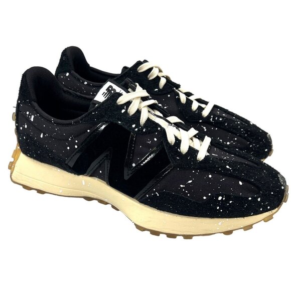 New Balance 327 X Joshua Vides Black White Splatter MS327JSV DS Men size 12 NEW - Picture 9 of 16